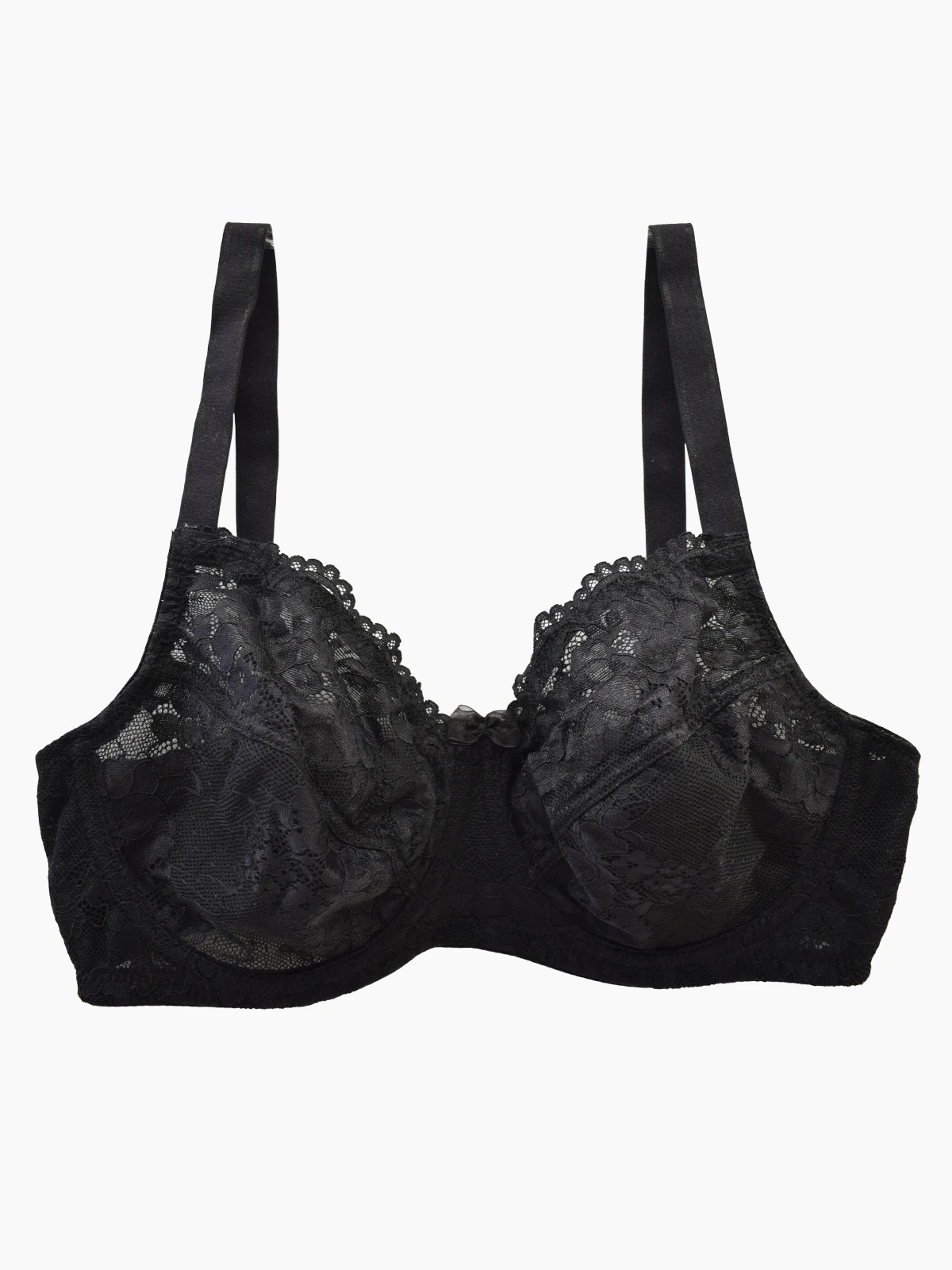 khatoon-cup-d-lace-bra-black-1425-1 سوتین خاتون مدل دانتل فنردار کاپ دی رنگ مشکی
