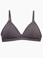 نیم تنه زنانه لیزری مثلثی قزن دار رنگ طوسی کد 8037