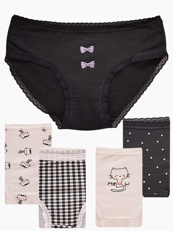 todayhoney-cotton-panty-s-305-heldoone1 شورت زنانه نخی اسلیپ عروسکی تودی هانی کد s-305